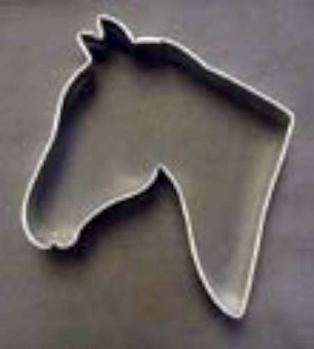 Horse Head Cookie Cutter - Click Image to Close